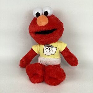 Sesame Street Potty Time Elmo Plush Stuffed Animal Interactive Sounds Phrases
